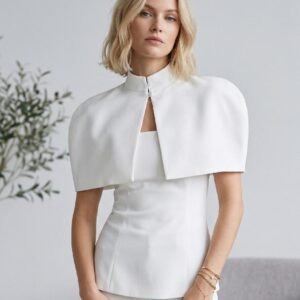 Two-Piece Cape Blouse