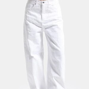 White Palazzo Jeans