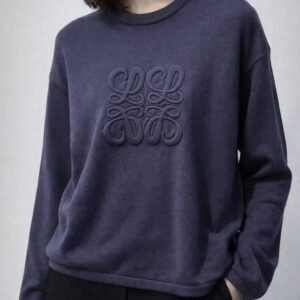 Loewe Dark Blue Long-Sleeve Top
