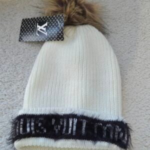 Louis Vuitton Wool Beanie with Pom Pom