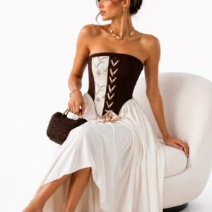 Chocolate Bloom Corset