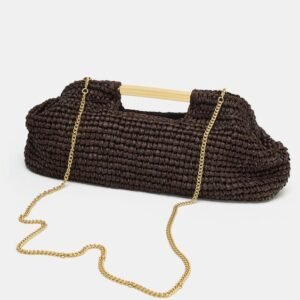 ZR Braided Clutch Bag