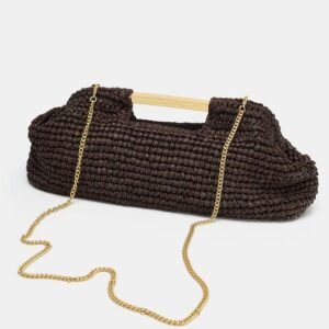 ZR Braided Clutch Bag